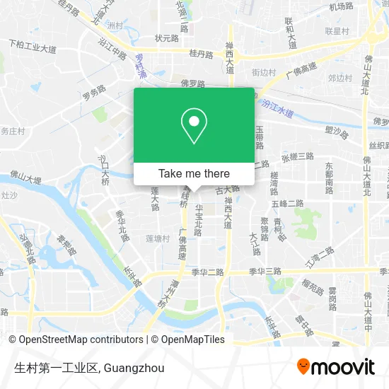 生村第一工业区 map