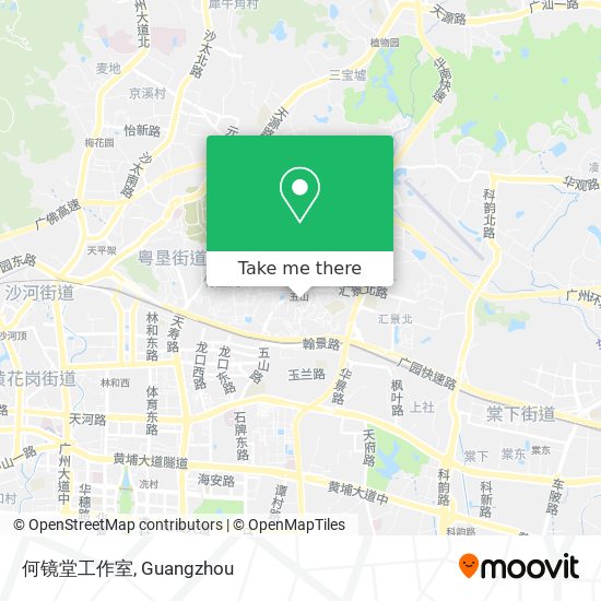 何镜堂工作室 map