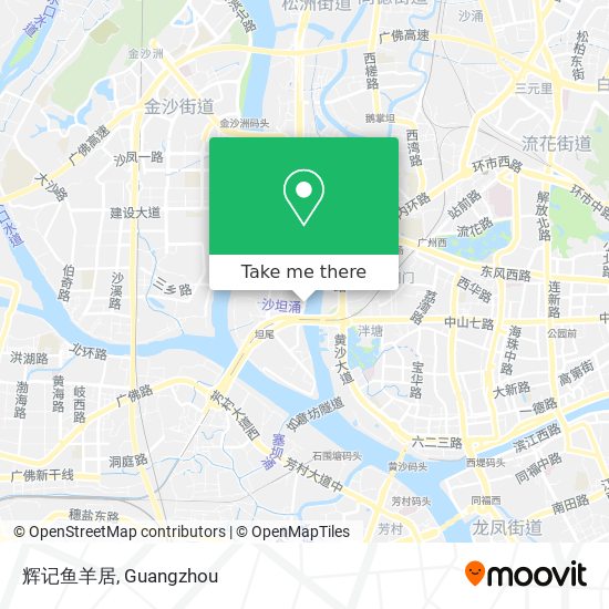 辉记鱼羊居 map