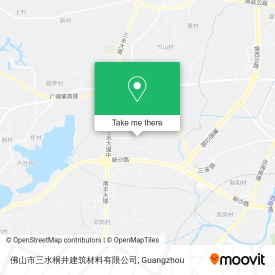 佛山市三水桐井建筑材料有限公司 map