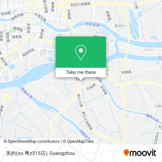 美的(no.粤z315店) map