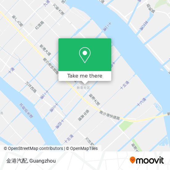 金港汽配 map