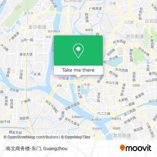 南北商务楼-东门 map