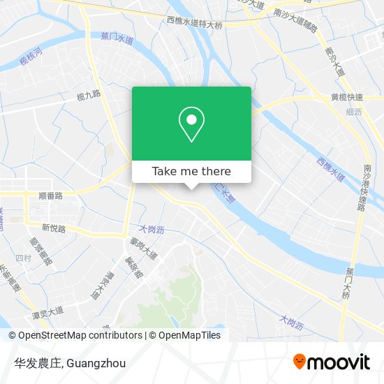 华发農庄 map