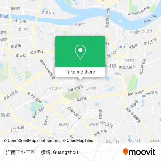江南工业二区一横路 map