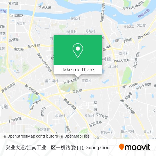 兴业大道/江南工业二区一横路(路口) map