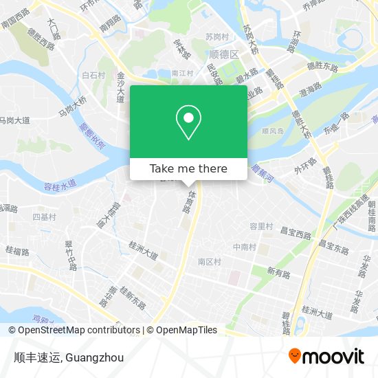 顺丰速运 map