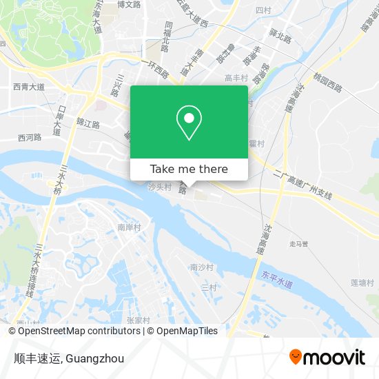 顺丰速运 map