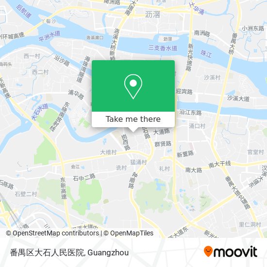 番禺区大石人民医院 map