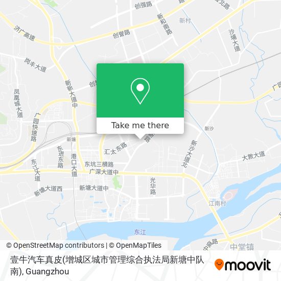 壹牛汽车真皮(增城区城市管理综合执法局新塘中队南) map