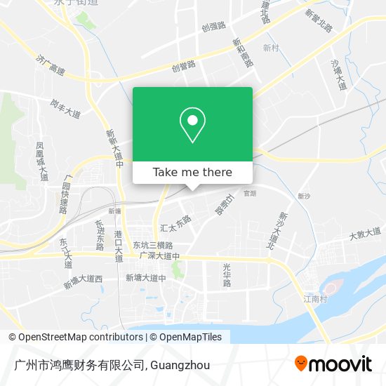 广州市鸿鹰财务有限公司 map