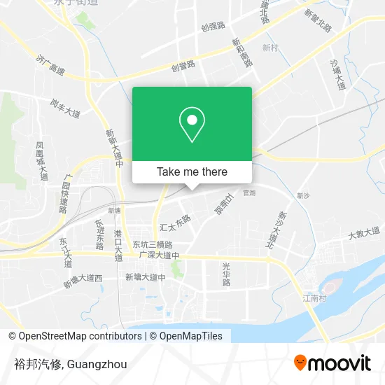裕邦汽修 map