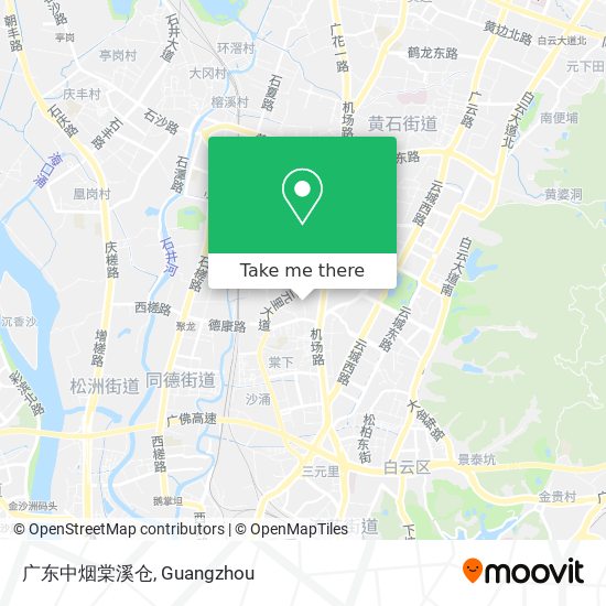广东中烟棠溪仓 map