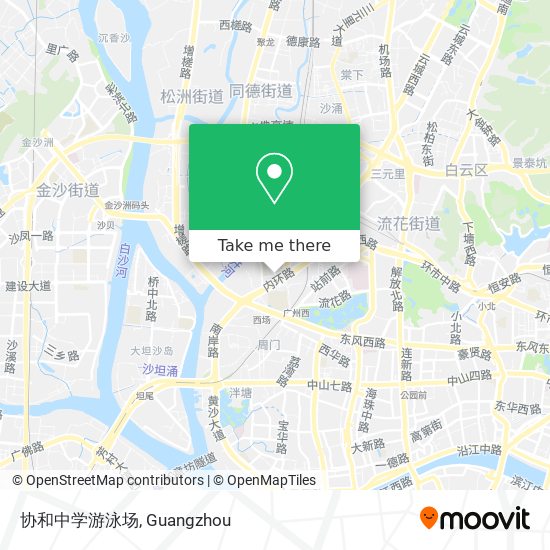 协和中学游泳场 map