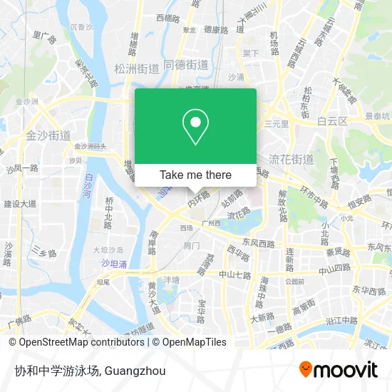 协和中学游泳场 map