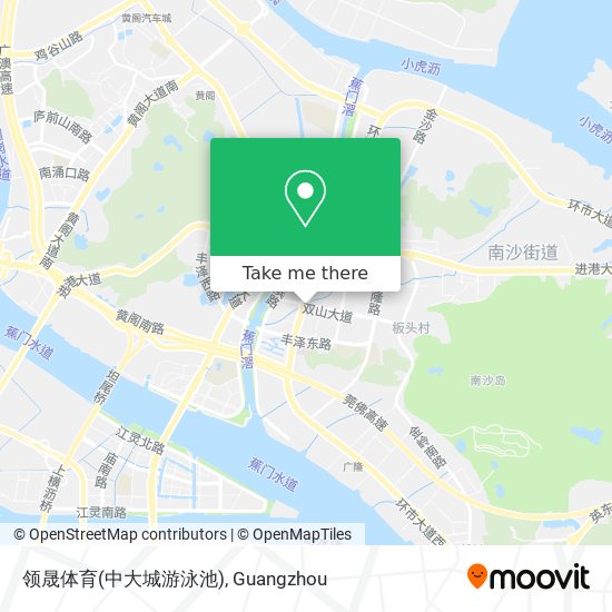 领晟体育(中大城游泳池) map