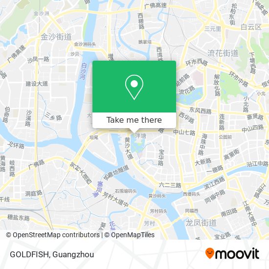 GOLDFISH map
