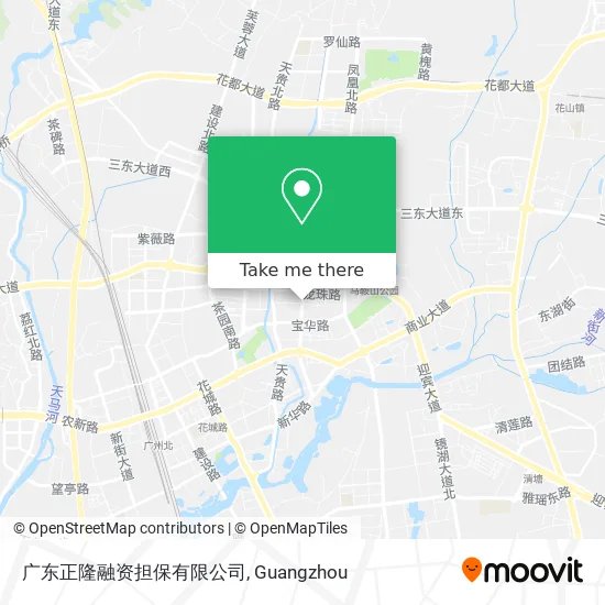 广东正隆融资担保有限公司 map