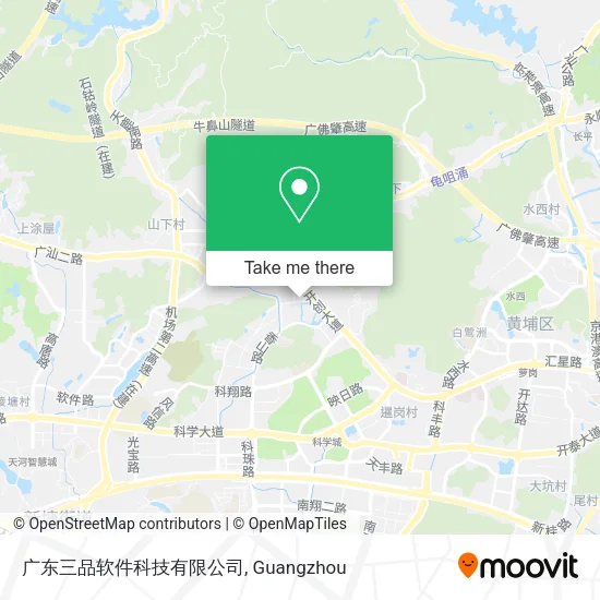 广东三品软件科技有限公司 map