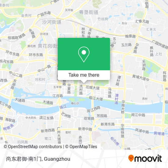 尚东君御-南1门 map