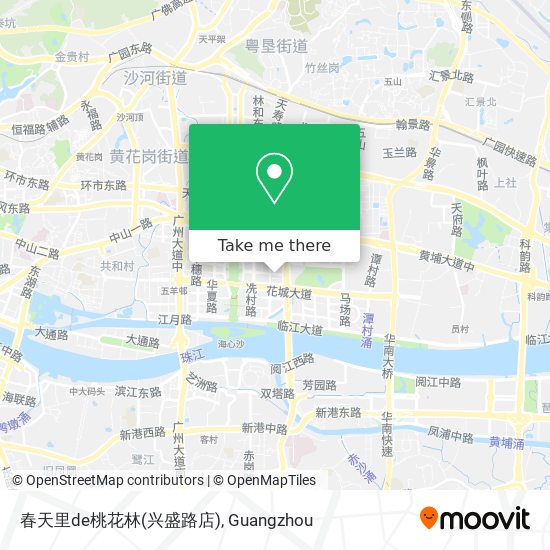 春天里de桃花林(兴盛路店) map