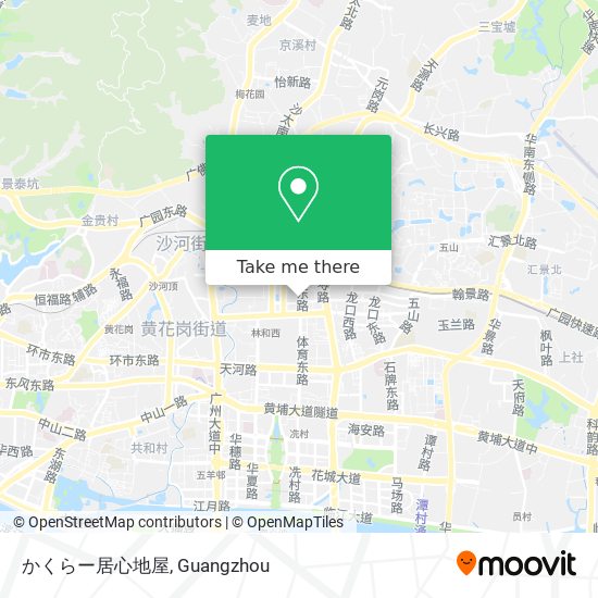 かくらー居心地屋 map