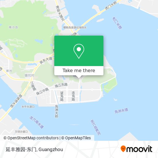 延丰雅园-东门 map