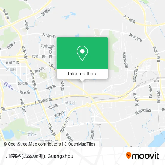 埔南路(翡翠绿洲) map
