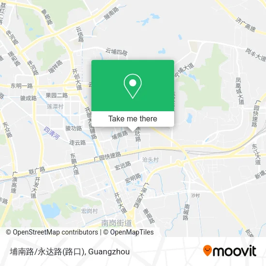 埔南路/永达路(路口) map