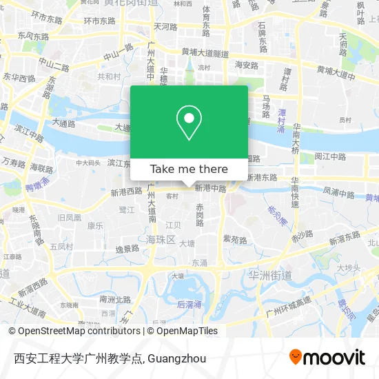 西安工程大学广州教学点 map