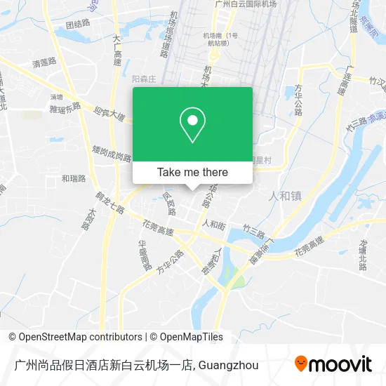 广州尚品假日酒店新白云机场一店 map