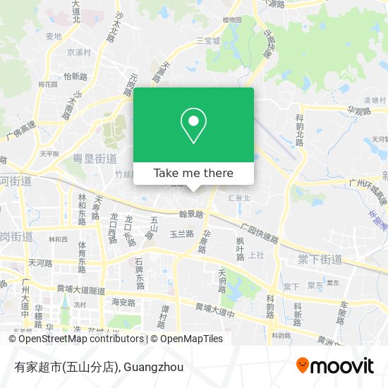 有家超市(五山分店) map