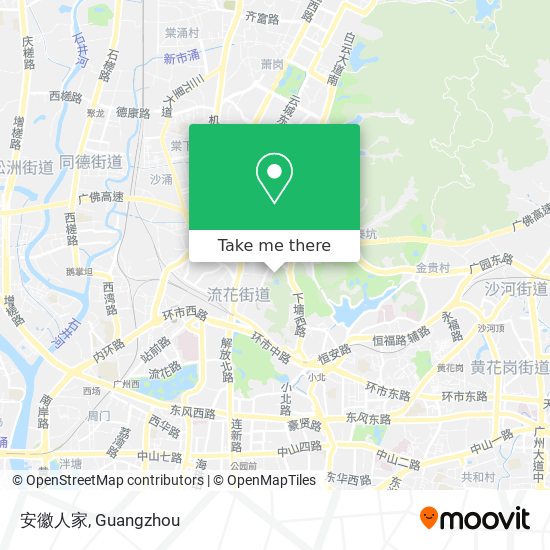 安徽人家 map
