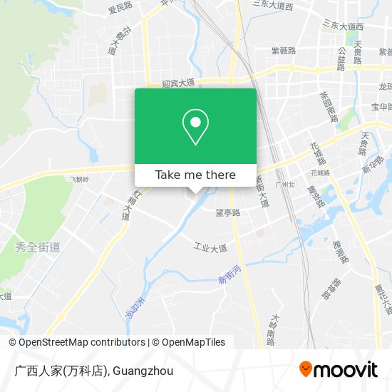 广西人家(万科店) map
