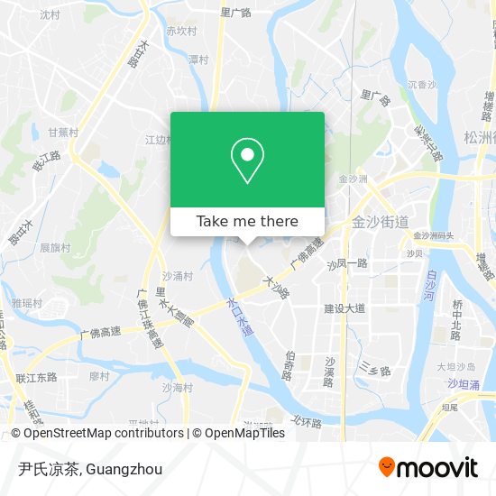 尹氏凉茶 map