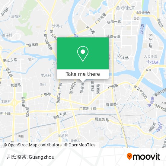 尹氏凉茶 map