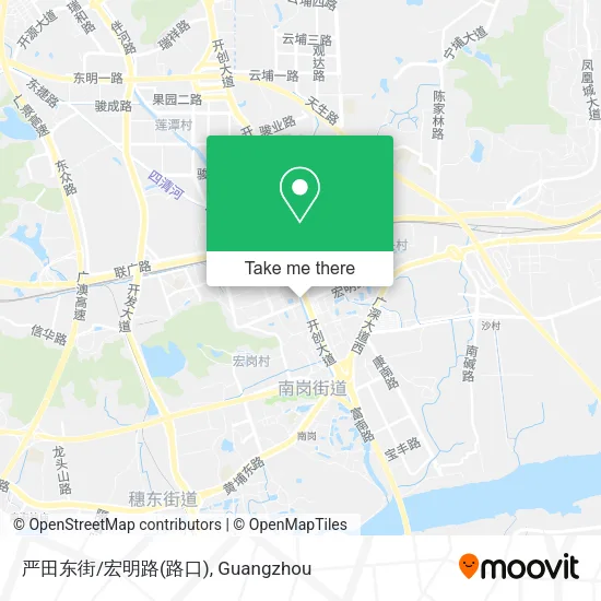 严田东街/宏明路(路口) map