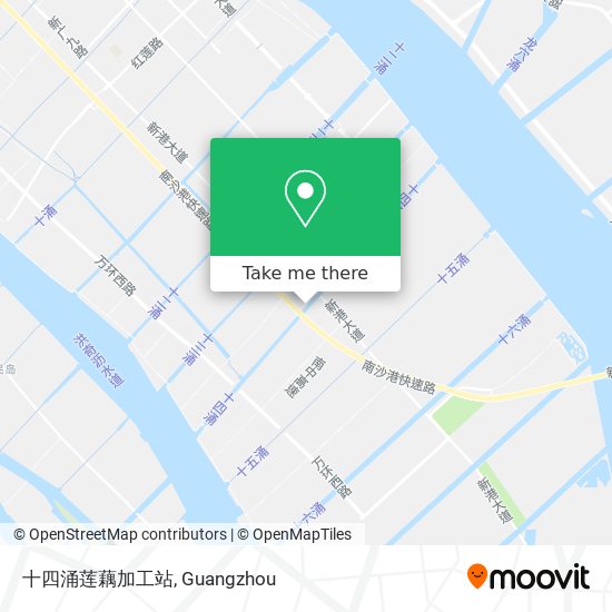 十四涌莲藕加工站 map