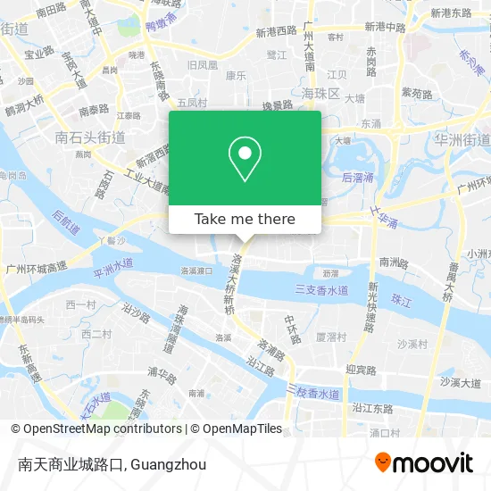 南天商业城路口 map