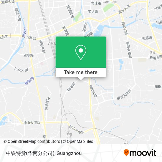 中铁特货(华南分公司) map