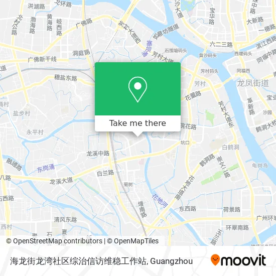 海龙街龙湾社区综治信访维稳工作站 map