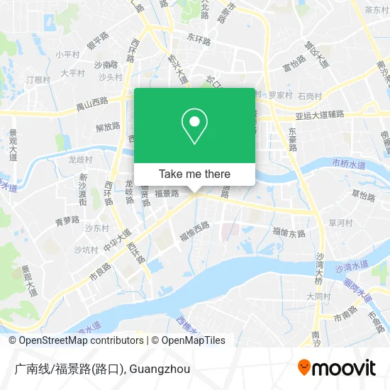 广南线/福景路(路口) map