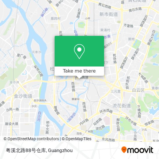 粤溪北路88号仓库 map
