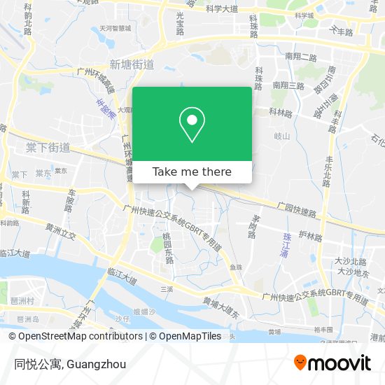 同悦公寓 map