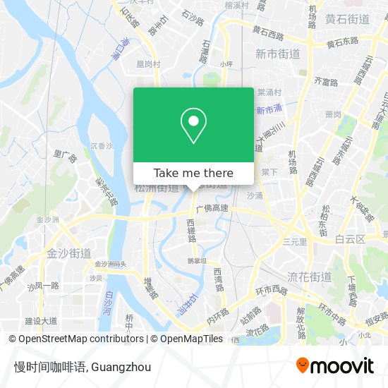 慢时间咖啡语 map