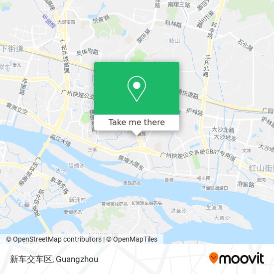 新车交车区 map