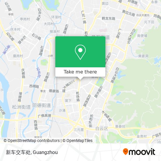 新车交车处 map