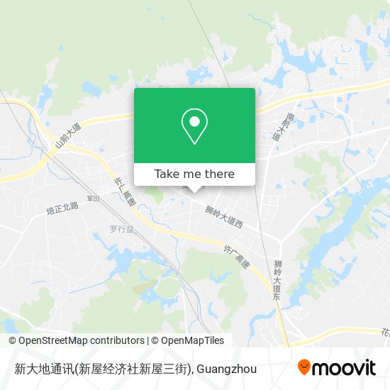 新大地通讯(新屋经济社新屋三街) map
