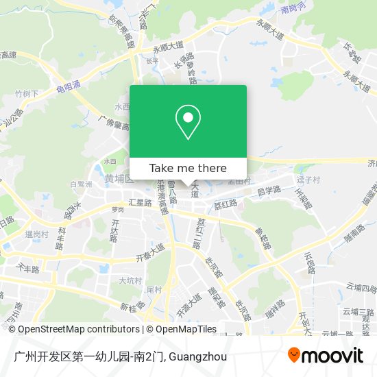 广州开发区第一幼儿园-南2门 map