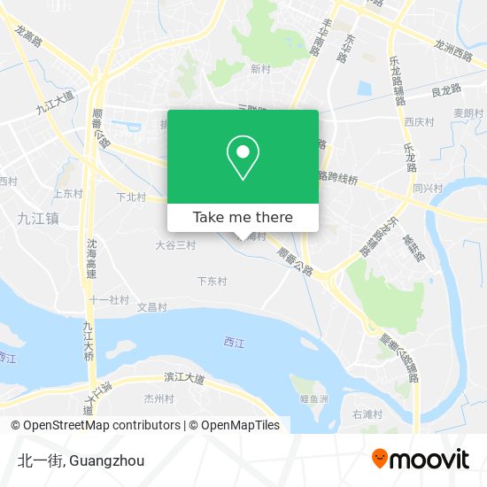 北一街 map